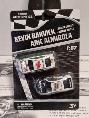 NASCAR Authentics 1:87 Kevin Harvick #4 Aric Almirola #10 2-Pack... B28