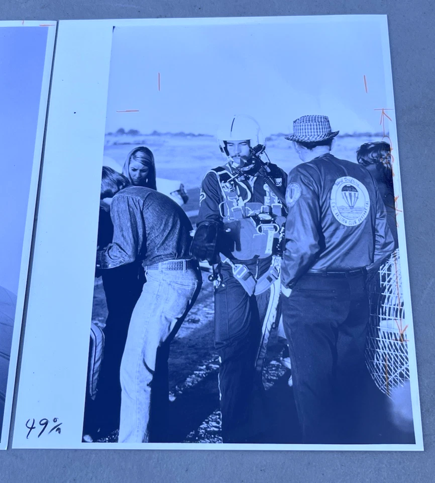 Vintage Hot Air Balloon Free-Flight Hang Glider Original Photograph Photo Lot - Image 3 of 4
