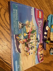 LEGO Friends 41315 Heartlake Surf Shop (Minifig Included, A Few Missing Pieces)
