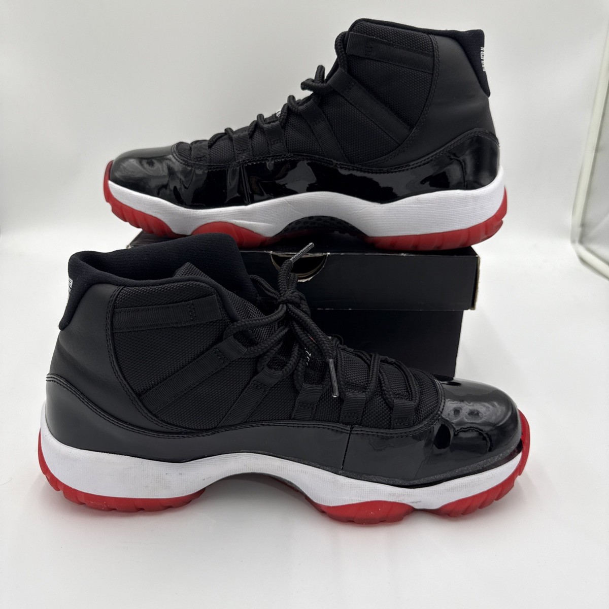 Used Air Jordan 11 Retro 'Bred (2012)' Size 10.5 378037-010