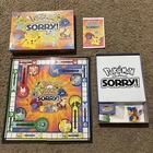 100% Complete! Vintage Pokémon SORRY! Board Game Parker Brothers Hasbro SEE PICS