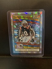 2025 Christian Gonzalez Panini Donruss Action All-Pros