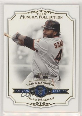2012 Topps Museum Collection Blue 96/99 Pablo Sandoval #77 0lm