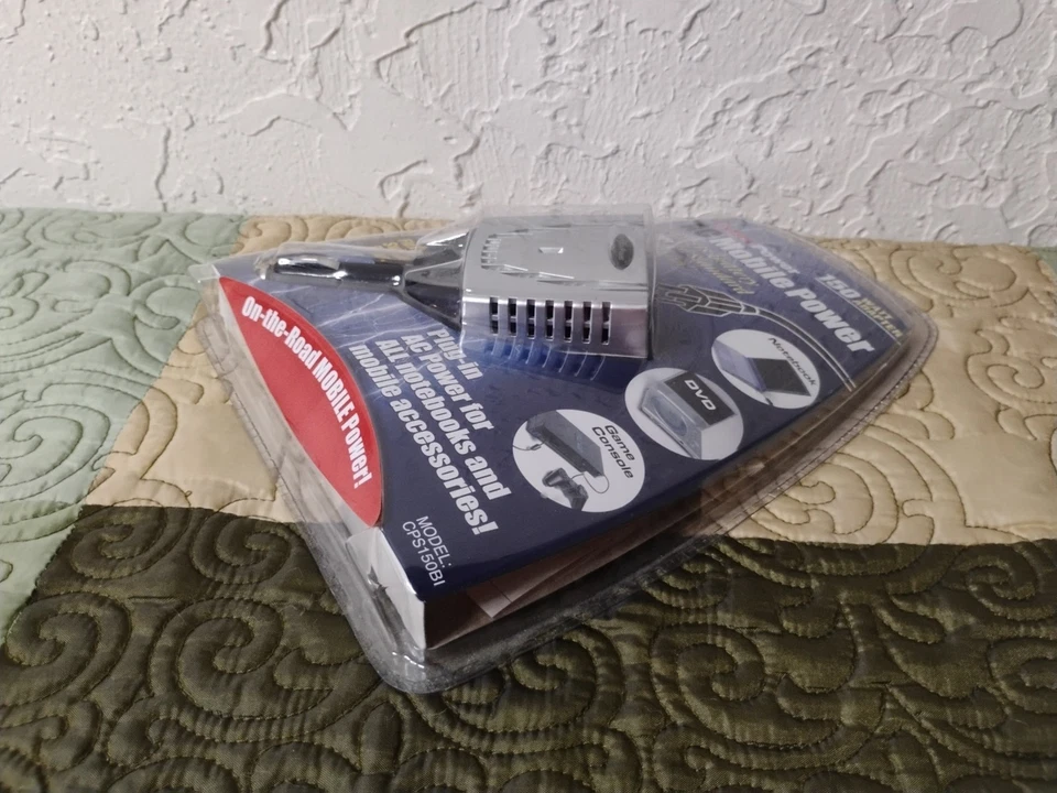 CyberPower CPS140BI DC to 3-prong AC Mobile Power Inverter Converter - Image 3 of 4