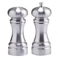 Chef Specialties 94500 5 Inch - 13cm WestinMatte Chrome Finish Pepper Mill Sa...