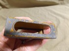 Antique Metal Matchbox Cover Tin Litho Signed Paris Side Striker Holes PARIS — photo 4