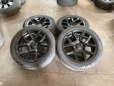 Set Of 4 Used 22 Black 19-26 Ram 1500 2725 Wheels 28545r22 Pirelli Tires Lt