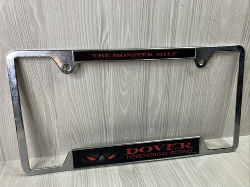Dover International Speedway Vintage License Plate Frame The Monster Mile DE