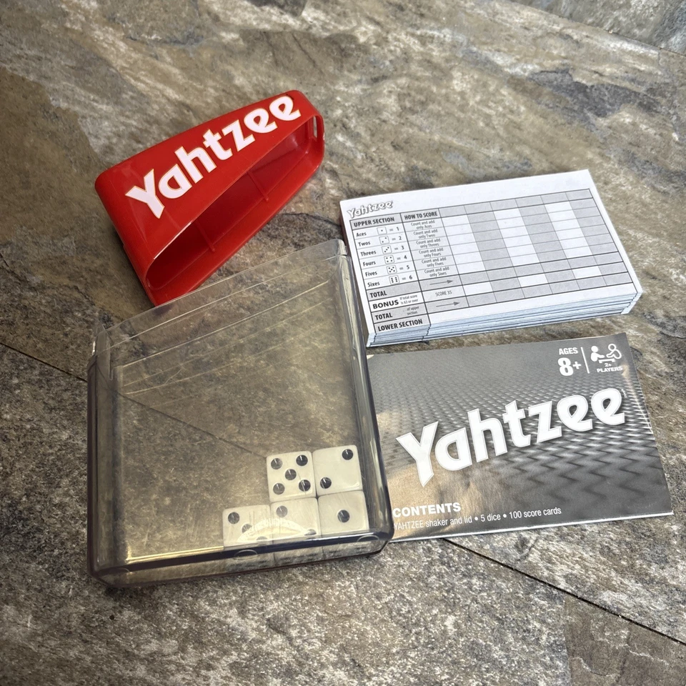 Yahtzee Pocket Travel Game, vintage  - Image 3 of 4