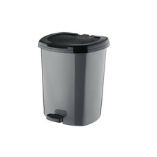 7L 13L 22L PEDAL BIN KITCHEN BATHROOM TOILET RUBBISH DUSTBIN PLASTIC PINK GREY