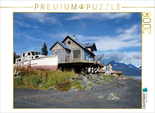 Calvendo Puzzle Alaska's Short Autumn | 2000 Pieces, Finished Size 35.4 × 26.4 I-image