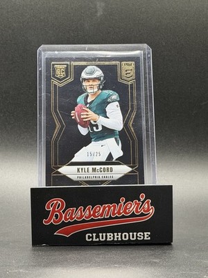 Kyle McCord | 2025 Donruss Elite | Black /25