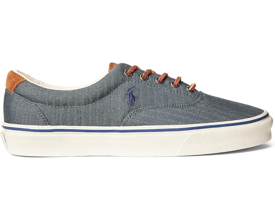 Polo Ralph Lauren Keaton Pony Sneaker Uomo Scarpe Denim Newport Navy 11 D Medium