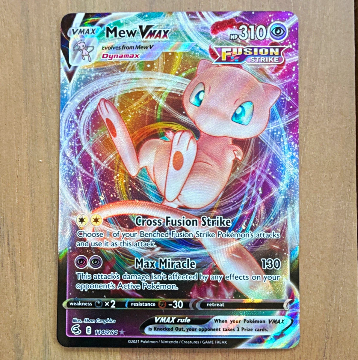 Mew VMAX Pokémon TCG Cards for sale | eBay