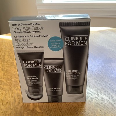 CLINIQUE FOR MEN anti-age moisturizer ３本 Lot of 3 Clinique For MEN Anti-Age Moisturizer 0.5 oz/15ml Each