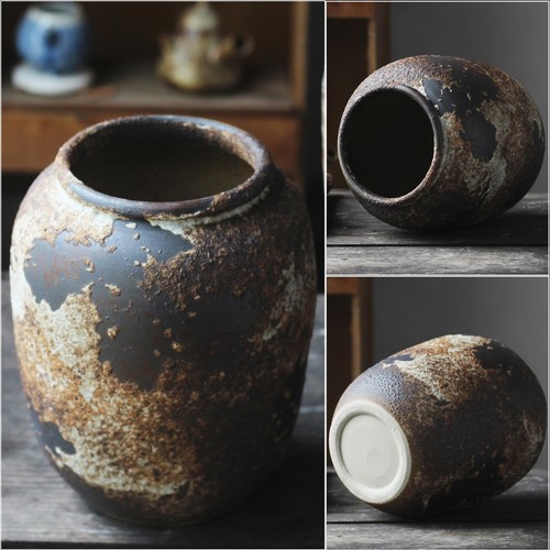 Rustic Vase for Home Decor, Farmhouse Terracotta Vases, Large Ceramic Vase fo... - Picture 7 of 7