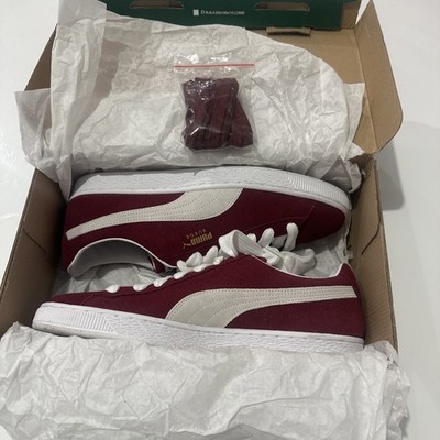 PUMA Suede Classic XXI  Cabernet/PUMA White    Men s Size 10.5