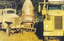WW2 Picture Photo Transportation of Bell Die Glocke Secret  Weapon 3441