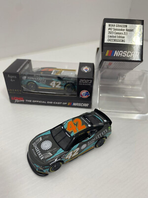 NASCAR 2023, Noah Gragson #42 Auto Sunseeker Resort, Diecast 1/64 Lionel, Nuovo - Foto 6