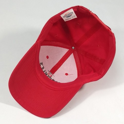 Terrible's St Jo Frontier Casino Snapback Hat Red Cap Adjustable Vtg Nissun Flaw - Picture 11 of 18