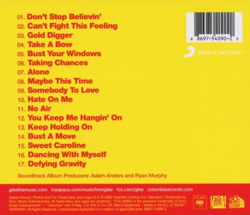 Glee: The Music, Vol. 1 by Glee (CD, Nov-2009, Columbia (USA)) - Picture 2 of 2