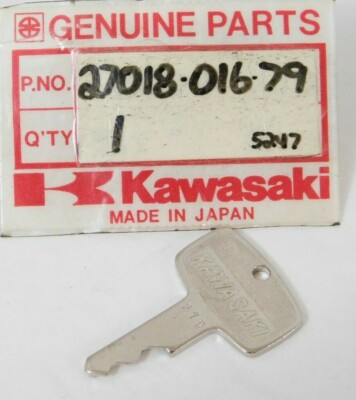 1 NOS Genuine Kawasaki Factory Pre-Cut Key # 279 Part S1B S1