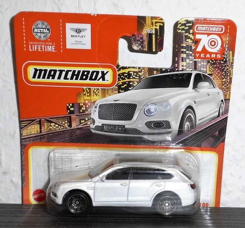 Bentley Bentayga 2018 weiß metallic - Matchbox 2022 - Nr. 4 / 100 - Neu in OVP - Bild 1 von 5