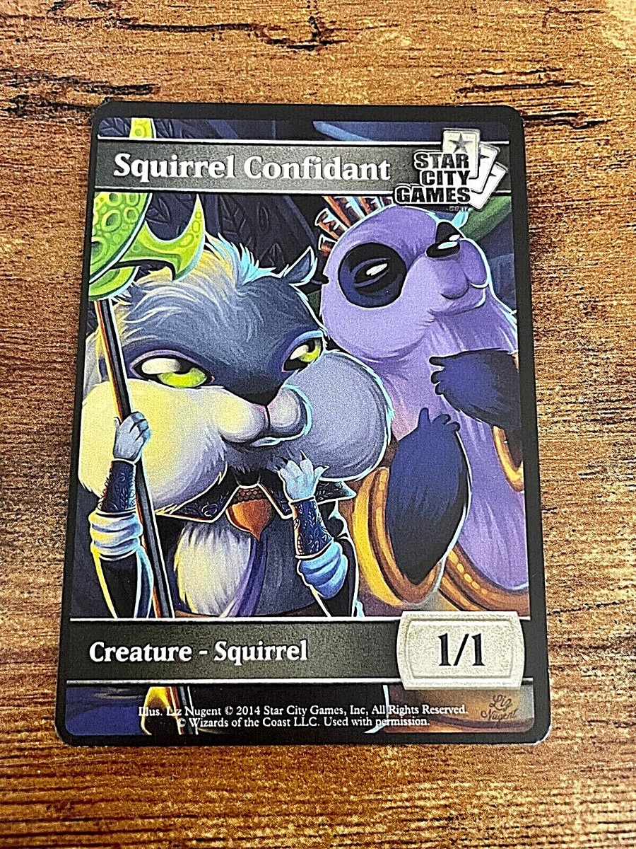 MTG Star City Games SCG Player and Creature Tokens Liz Nugent