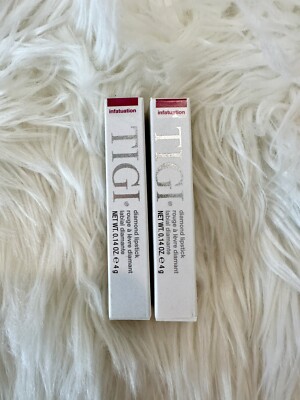 TIGI Diamond Lipstick INFATUATION - Quantity 2 - New In Box - FREE SHIPPING