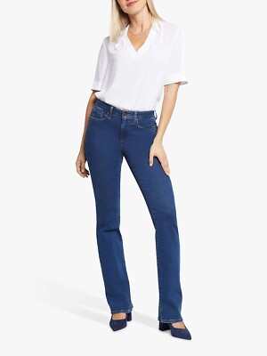NYDJ Barbara Bootcut Jeans, Quinn, Size UK 6P (Petite) 68690874 UK