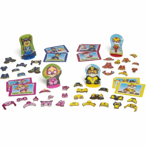 Melissa & Doug PAW Patrol Wooden Magnetic Pretend Play, Dress-Up Set - 第 8/8 張圖片