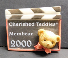 Cherished Teddies Charter Membear 2000 Pin/Brooch