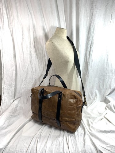 Genuine vintage tan leather BANANA 