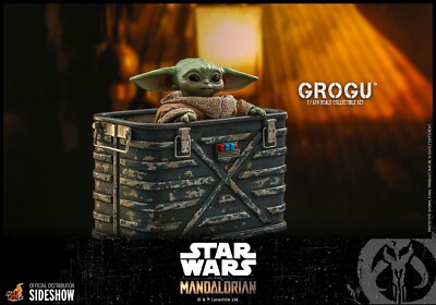 NEW IN BOX! HOT TOYS STAR WARS MANDALORIAN GROGU SIXTH SCALE