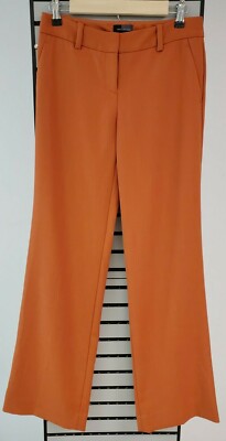 The Limited Burnt Orange Dress Pants Straight Leg Size 0 | eBay