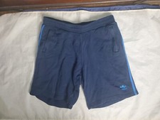 Adidas Shorts Navy Blue Trefoil Graphic Elastic Waist 36744 Men's Size Large L