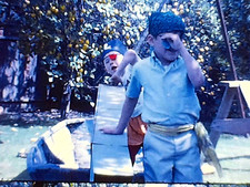 Super 8 Film 1967 Kids Playing Pirates 1960s Home Movie Pirate Ship Eye Patch