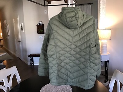Zeroxposur Women's Hooded Puffer Light Packable Jacket Sz xl