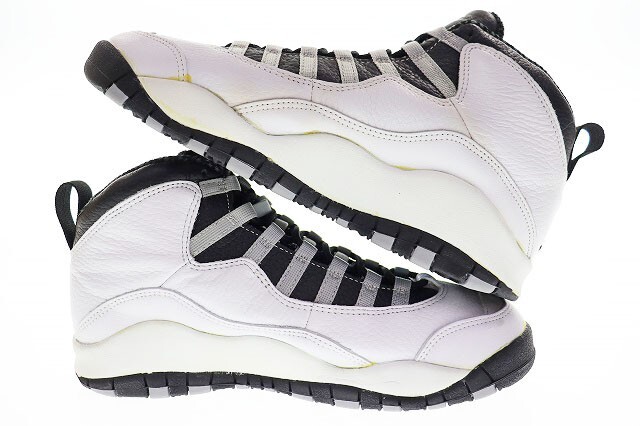 NIKE Decorative AIR JORDAN 10 LIGHT STEEL GREY 27.5cm 130209