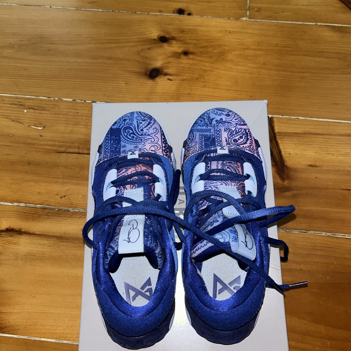 Size 5 - Nike PG 6 Blue Paisley for sale online | eBay