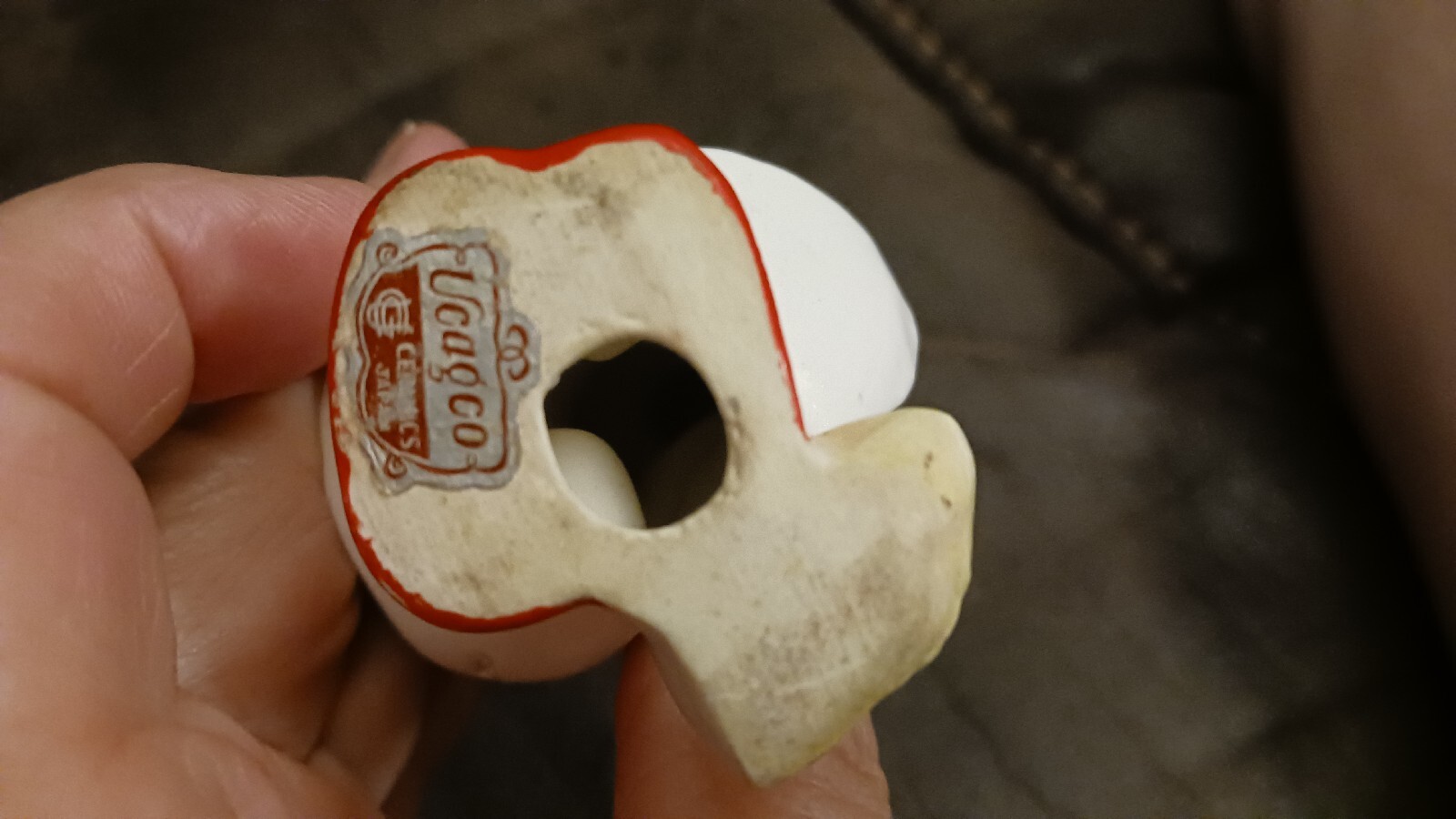 Ucagco Ceramics Japan Figurines Sweeping Girl eBay