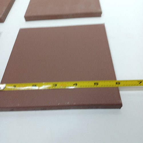 6" x 6 in. Diablo Red Abrasive Ceramic Floor and Wall Tile Pack of 4 = 1 ²ft - Picture 2 of 5