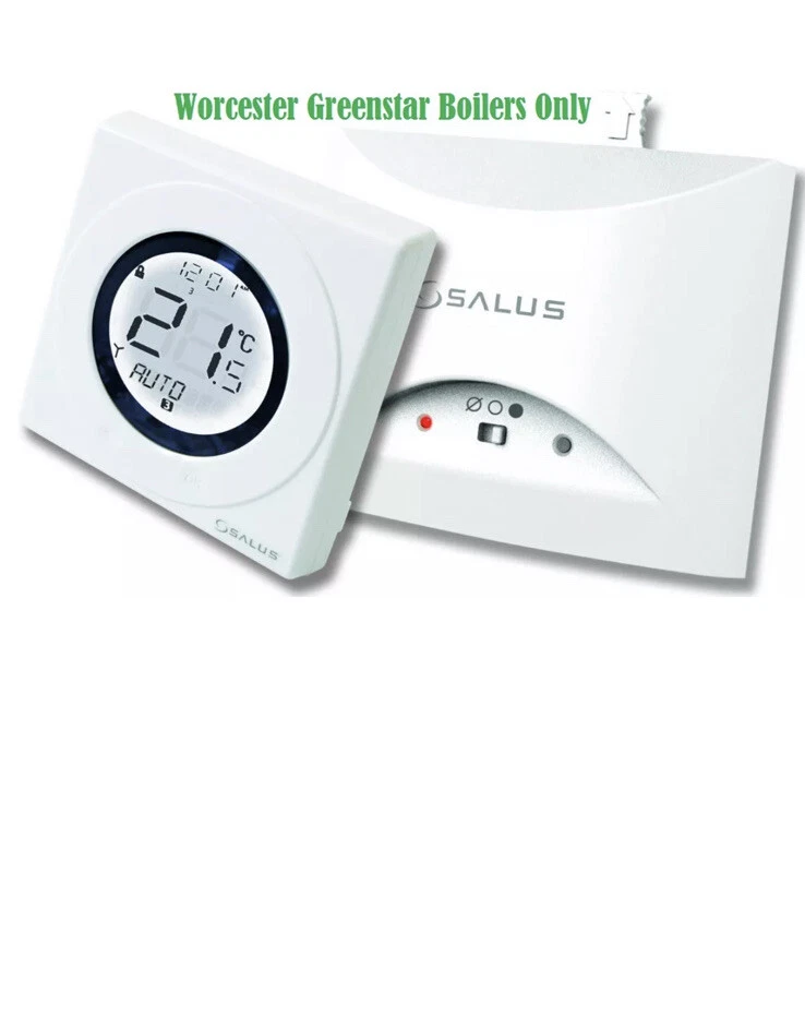 SALUS ST620WBC WORCESTER COMBI BOILER WIRELESS THERMOSTAT RF ROOM STAT PLUG  IN 5060103691555 | eBay