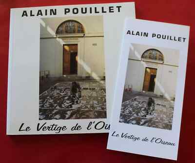 1997 - ALAIN POUILLET ''Le Vertige et l'Oiseau'' KatalogAusstellung + Vernissagekarte