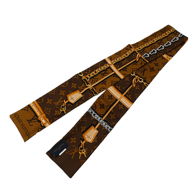 Louis Vuitton Monogram Confidential Bandeau Scarf - Brown (M78655 