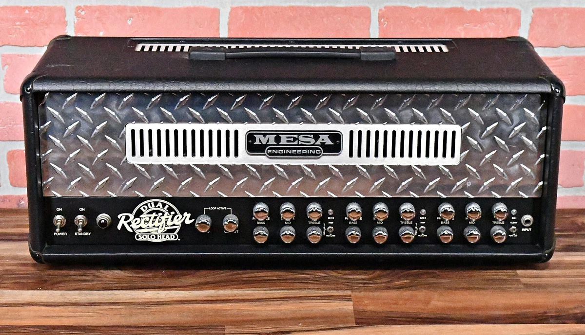 Mesa Boogie Dual Rectifier Solo 100 watt 3 Channel Tube Head 2012