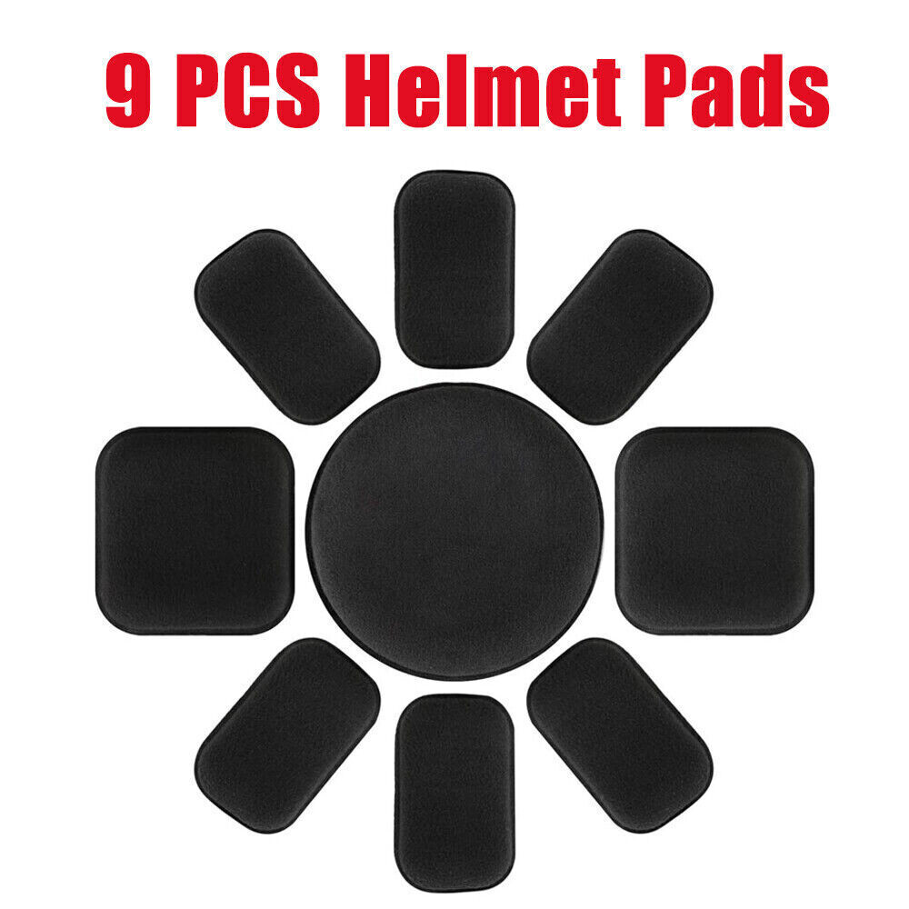 19Pcs/Set Helmet Replacement Pads Foam Kits for Fast Mich ACH USMC PASGT Helmet