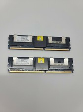 2x2GB 4GB Nanya 2GB PC2-5300-555-11 NT2GT72U4NB1BN-3C Server Memory RAM