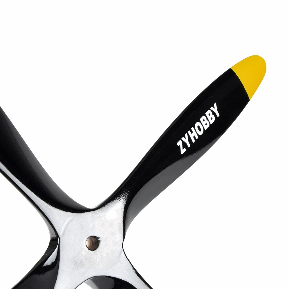 4 Blades Propeller 13/14/15*6/16*8/17/18*10inch Beech Wooden CW For RC Gas Plane - Image 3 of 4