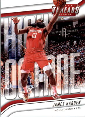 2018-19 Panini Threads Basketball - High Octane - #3 - JAMES HARDEN